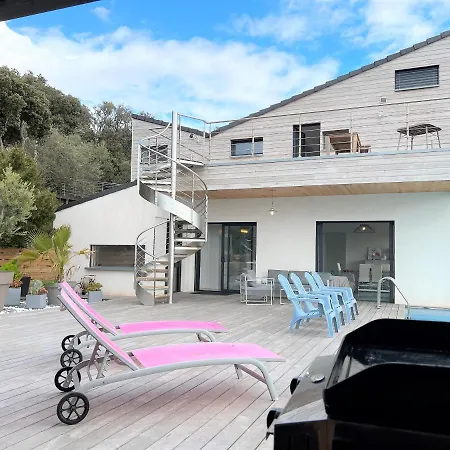 Vue Imprenable Avec Piscine Chauffee